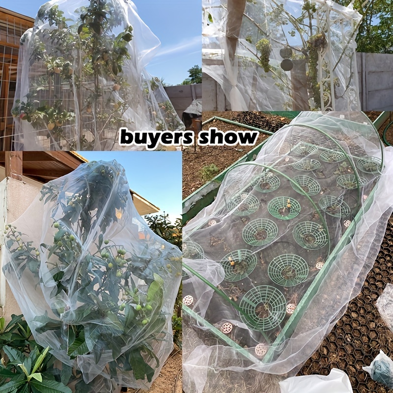 Durable Anti Bird Nets & Greenhouse Screen Covers