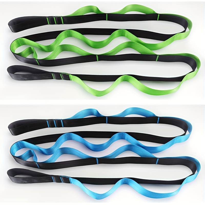 Nylon Yoga Resistance Strap Elastic Stretching Band