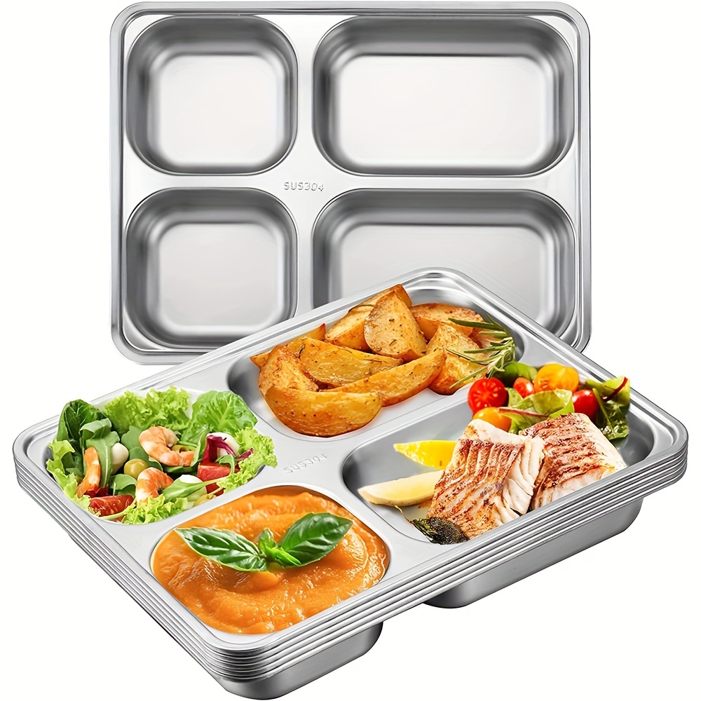 Divided Plates And Food Storage Containers - Easy Comforts