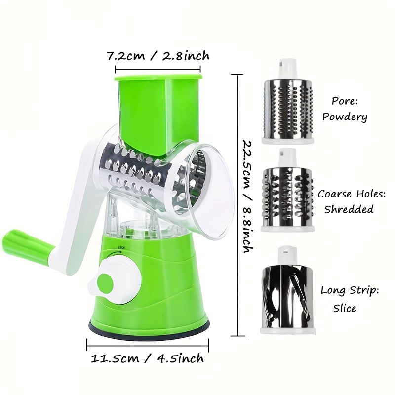 Upgraded Rotate Drum Grater – PJ KITCHEN ACCESSORIES