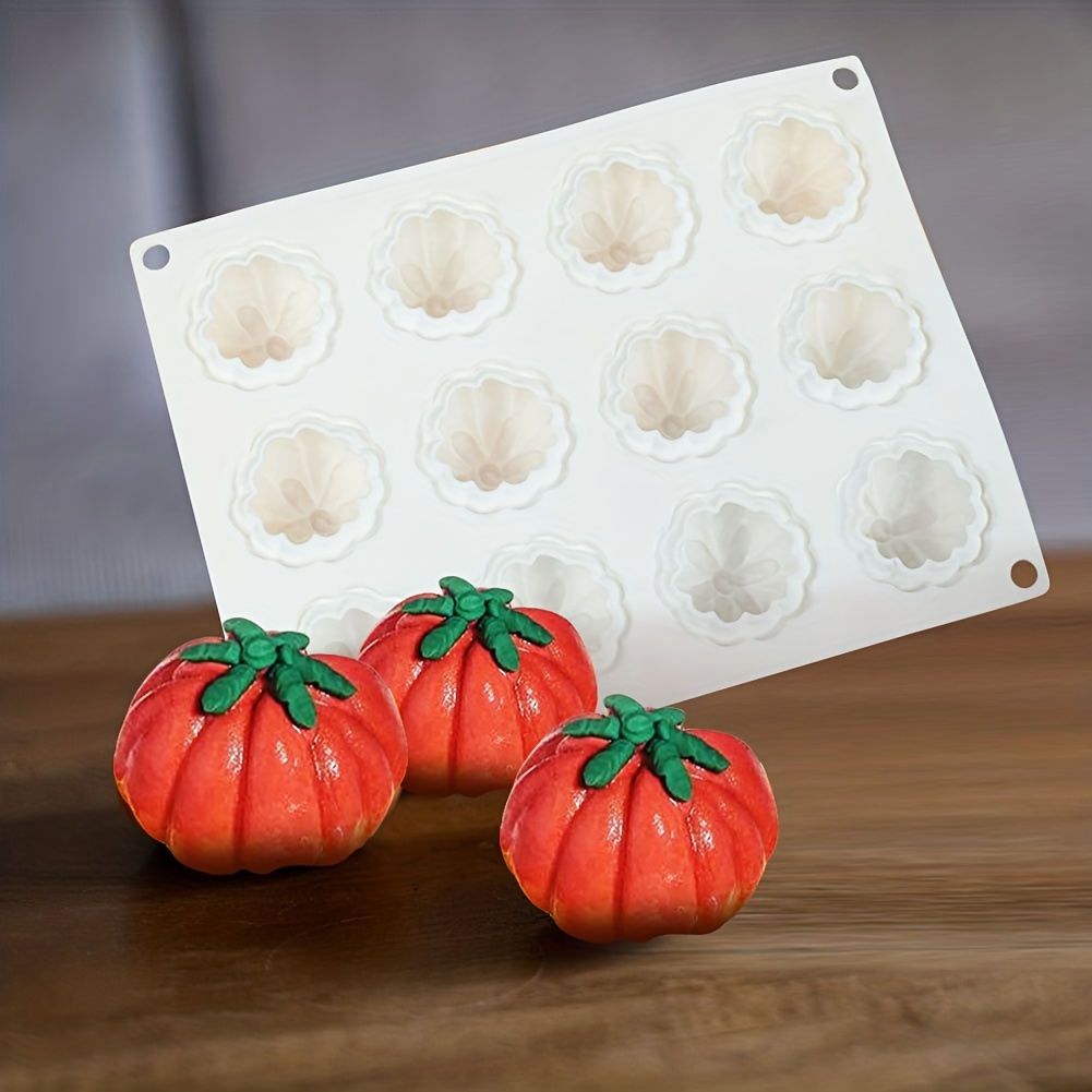 Halloween Pumpkin Silicone Mold Diy Ice Cube Chocolate Food Baking