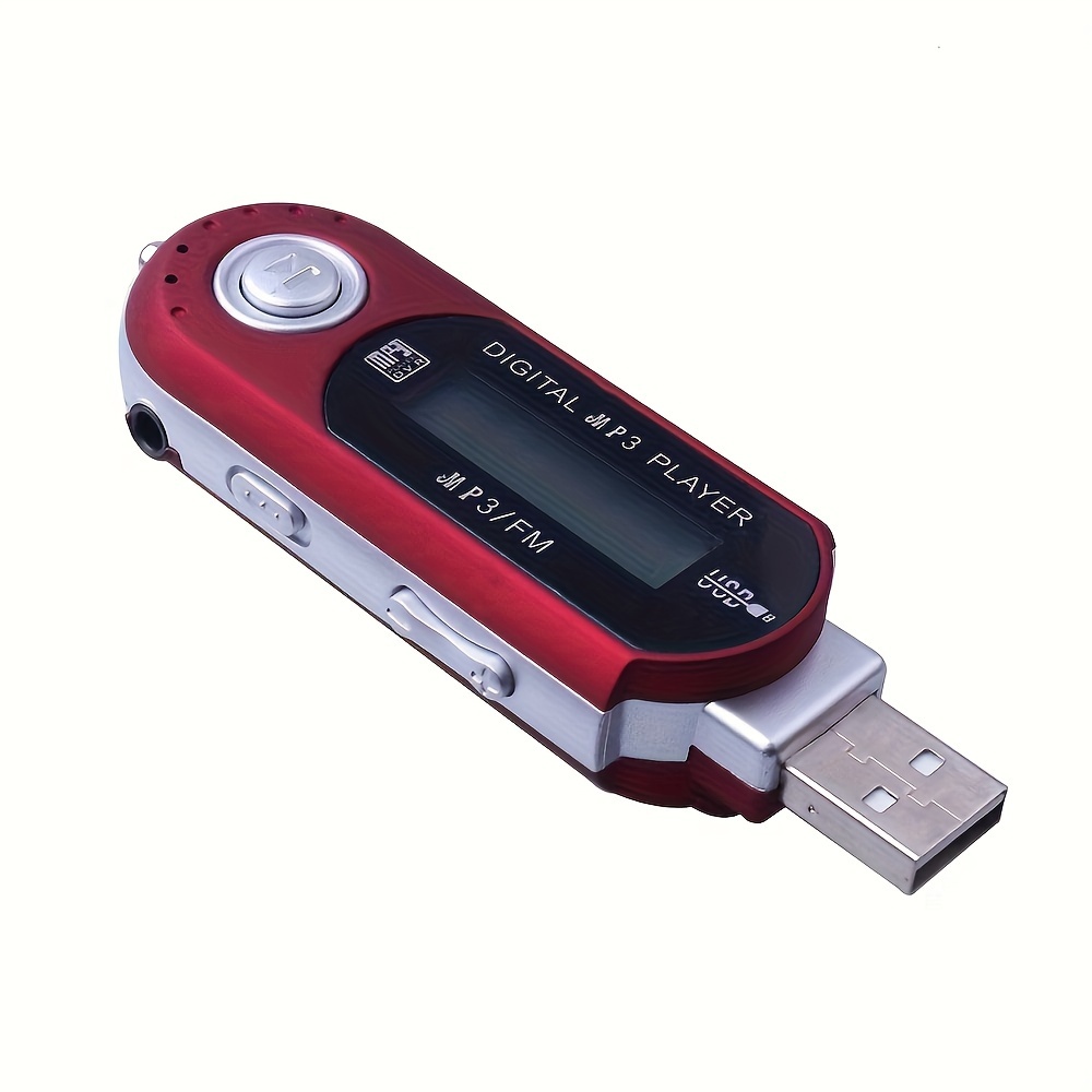 Radio portable FM MP3 avec ports USB/micro SD - noir et bleu