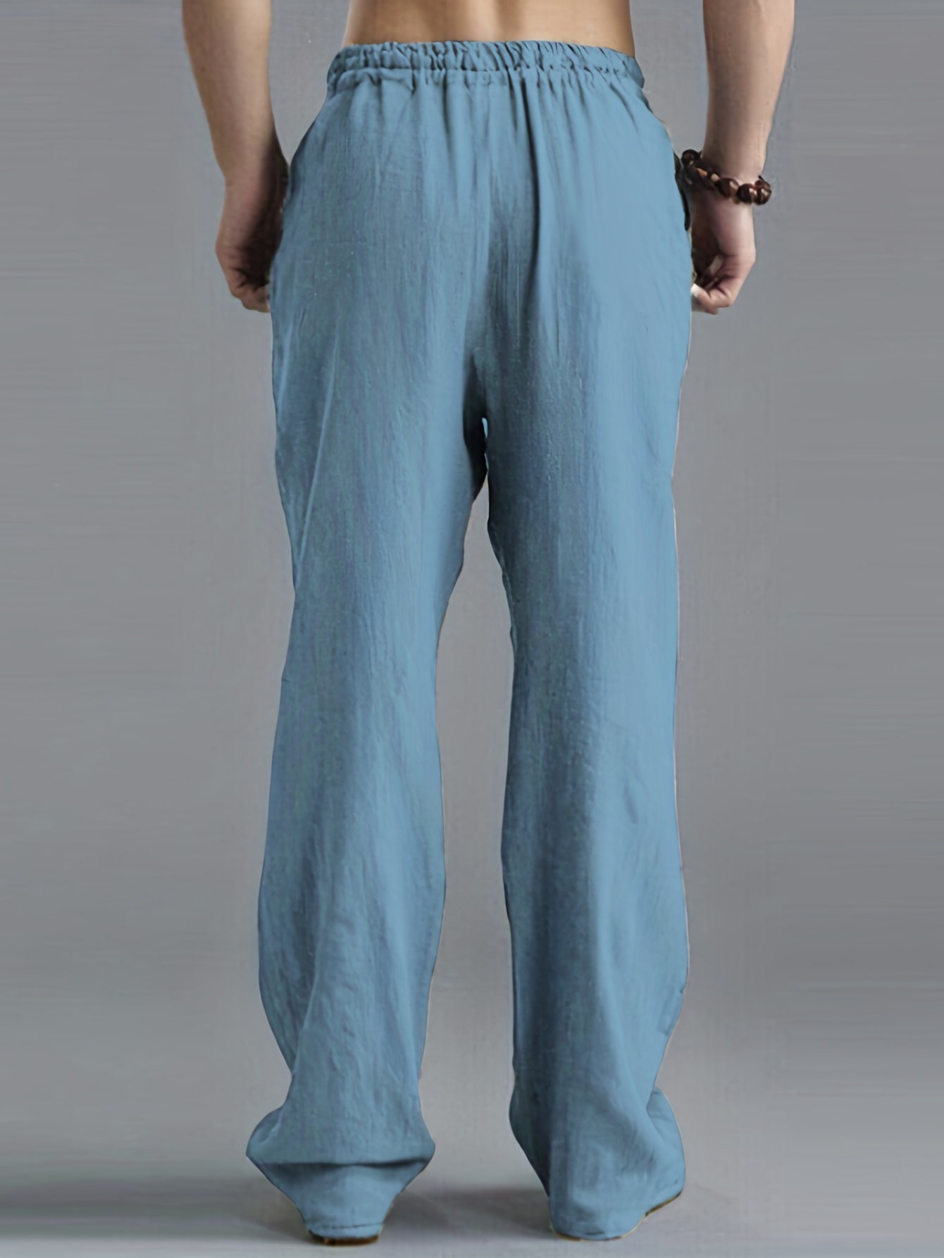 Pantalon de détente Homme CotonMarine Blanc ou 10 couleurs 100% Coton