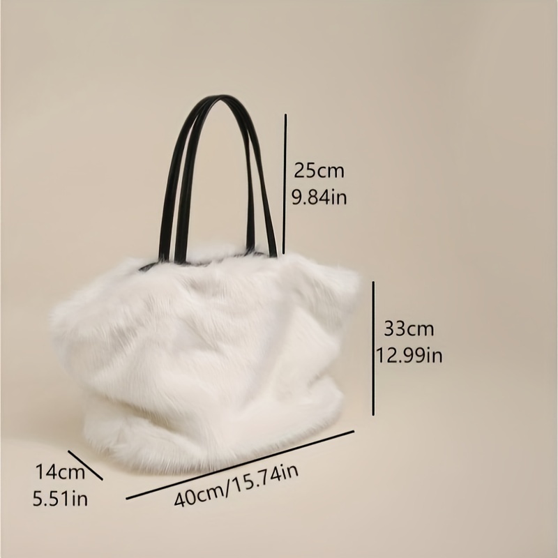Deux Lux Plush Tote Bag