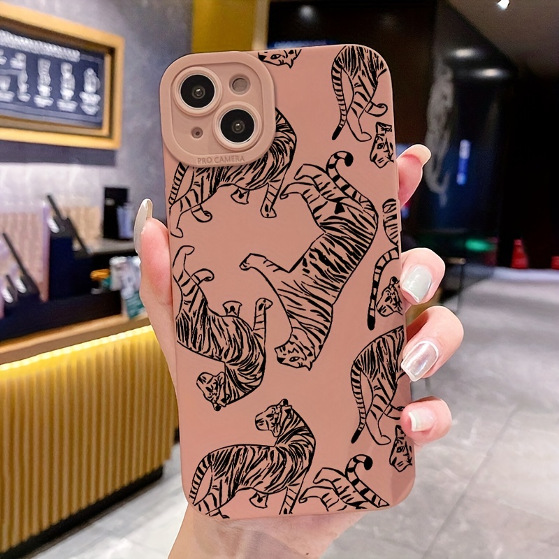 

Tiger Pattern Graphic Pattern Anti-fall Phone Case For , 14, 13, 12, 11 , Xs Max, X, Xr, 8, 7, 6, 6s Mini, Plus