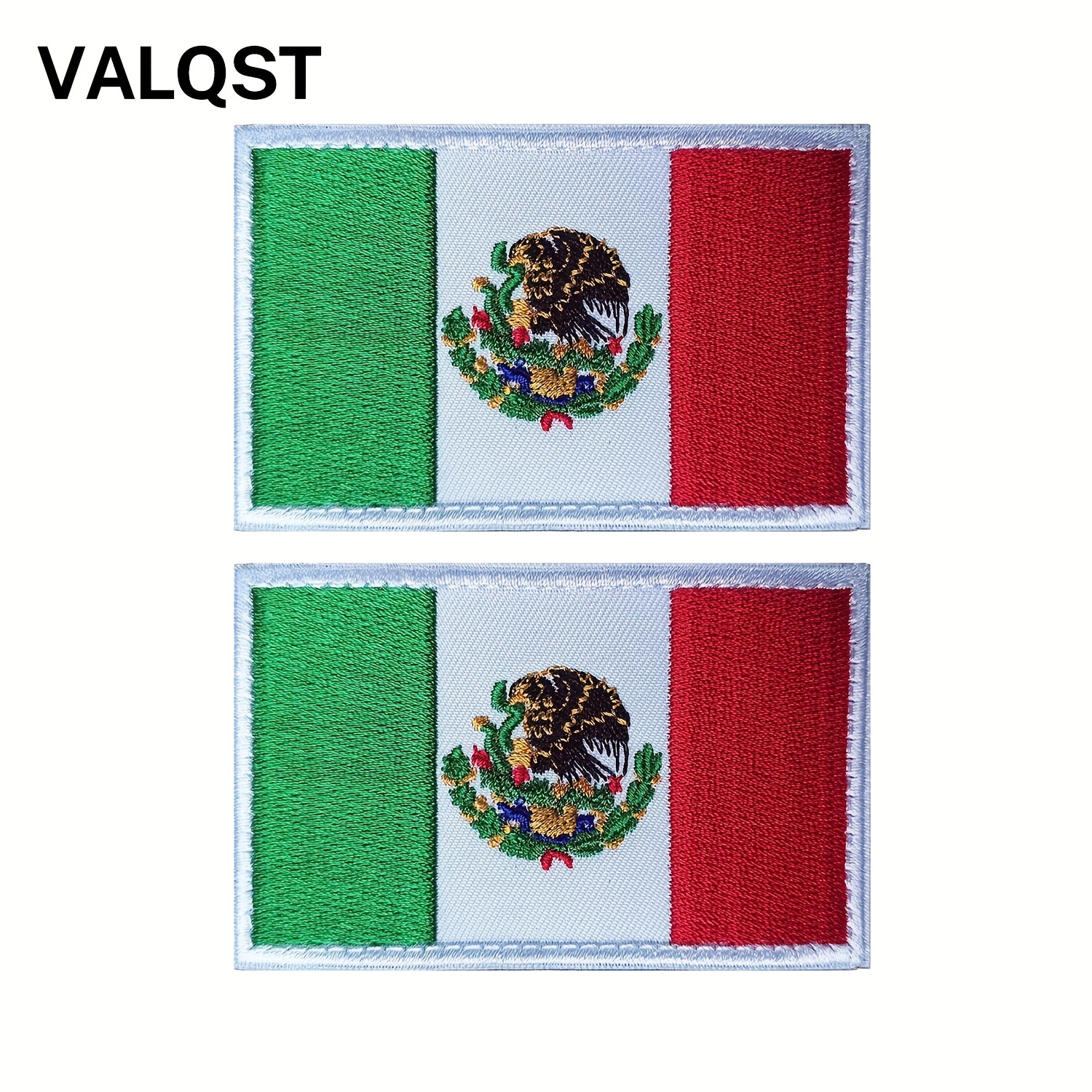 Mexico embroidered patches - country flag Mexico patches / iron on badges