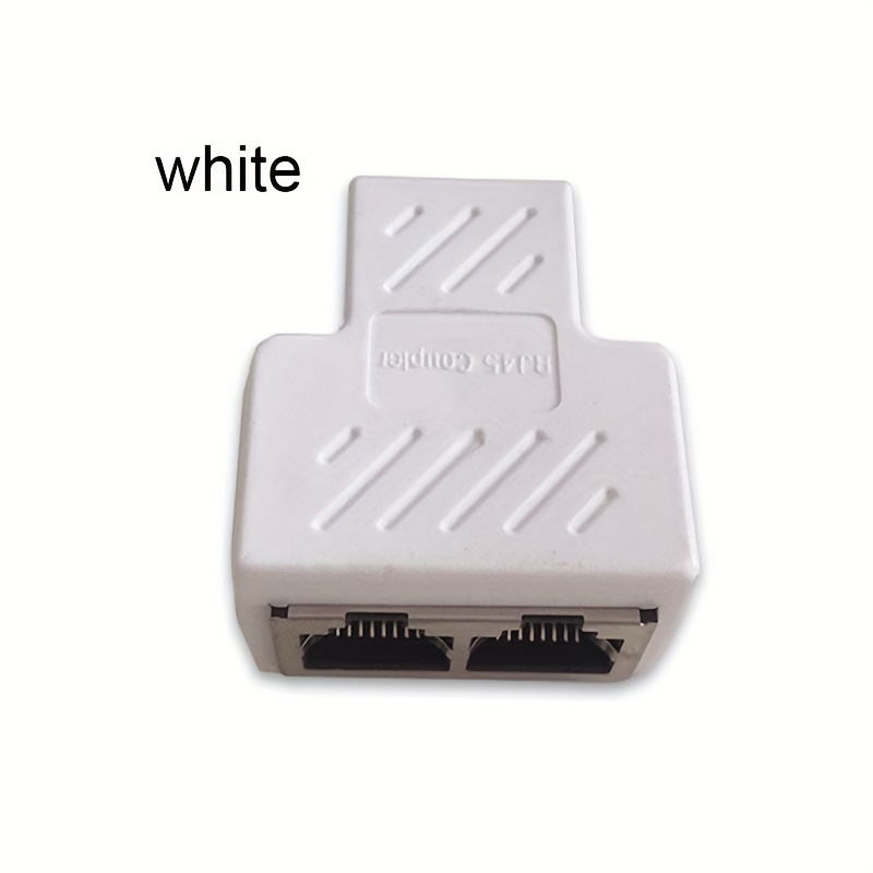 1pc Répartiteur Ethernet 1 à 2 Adaptateur de coupleur de - Temu