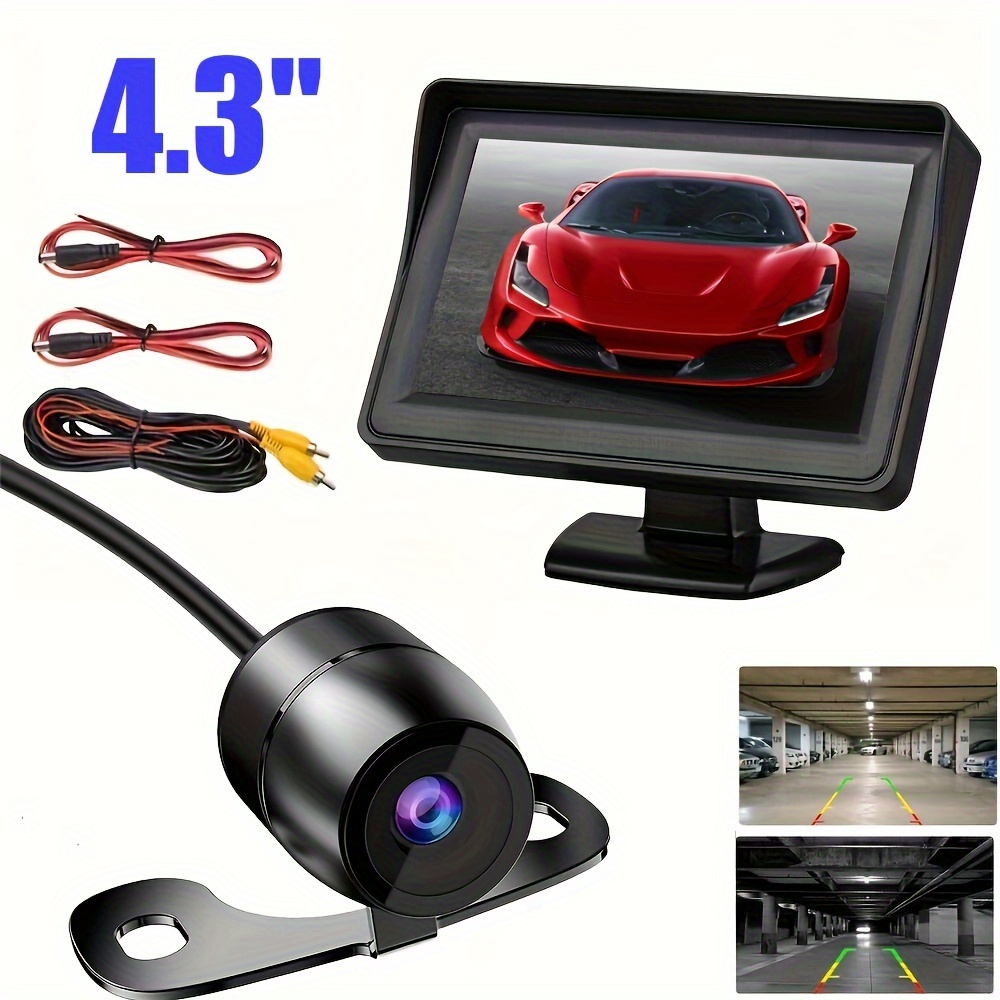 Caméra de recul LCD Grand angle 150° vision nocturne - Camping-car