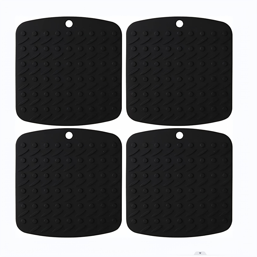 Silicone Trivet Mat, Non-slip Silicone Table Mat Heat Resistant Mat For  Spoon Holder, Oven Mitts, Placemats, Pot Holders