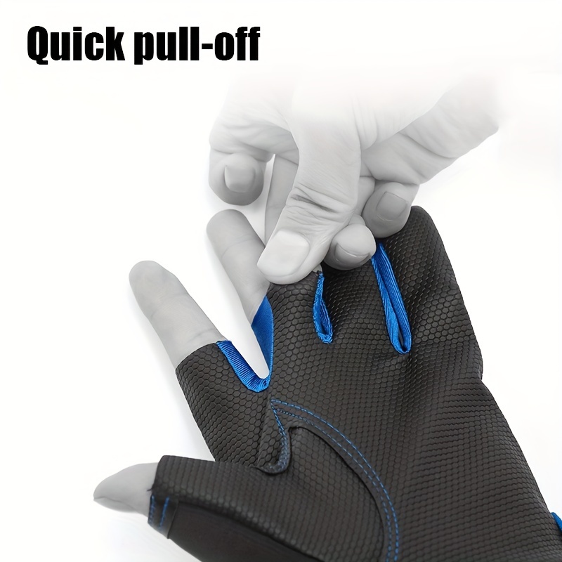 Fishing Gloves Anti slip And Anti Cut Gloves Sun Protection - Temu