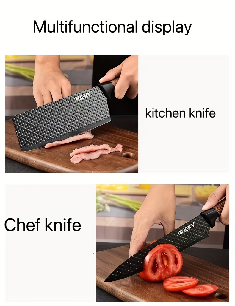 Kitchen Knives, Portable Sharp Kitchen Knife Fruit Knife Food Scissor Fruit  Peeler Kitchen Cutlery Set, Suitable For Outdoor Camping Cooking - Temu