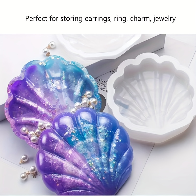 Seashell Storage Box Resin Mold Silicone Resin Molds - Temu