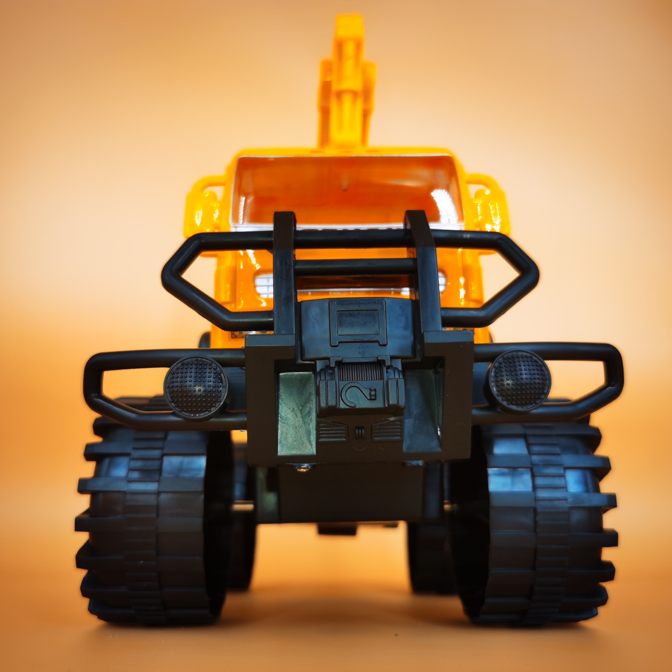 Large Inertial Excavator Toy Car for Boys