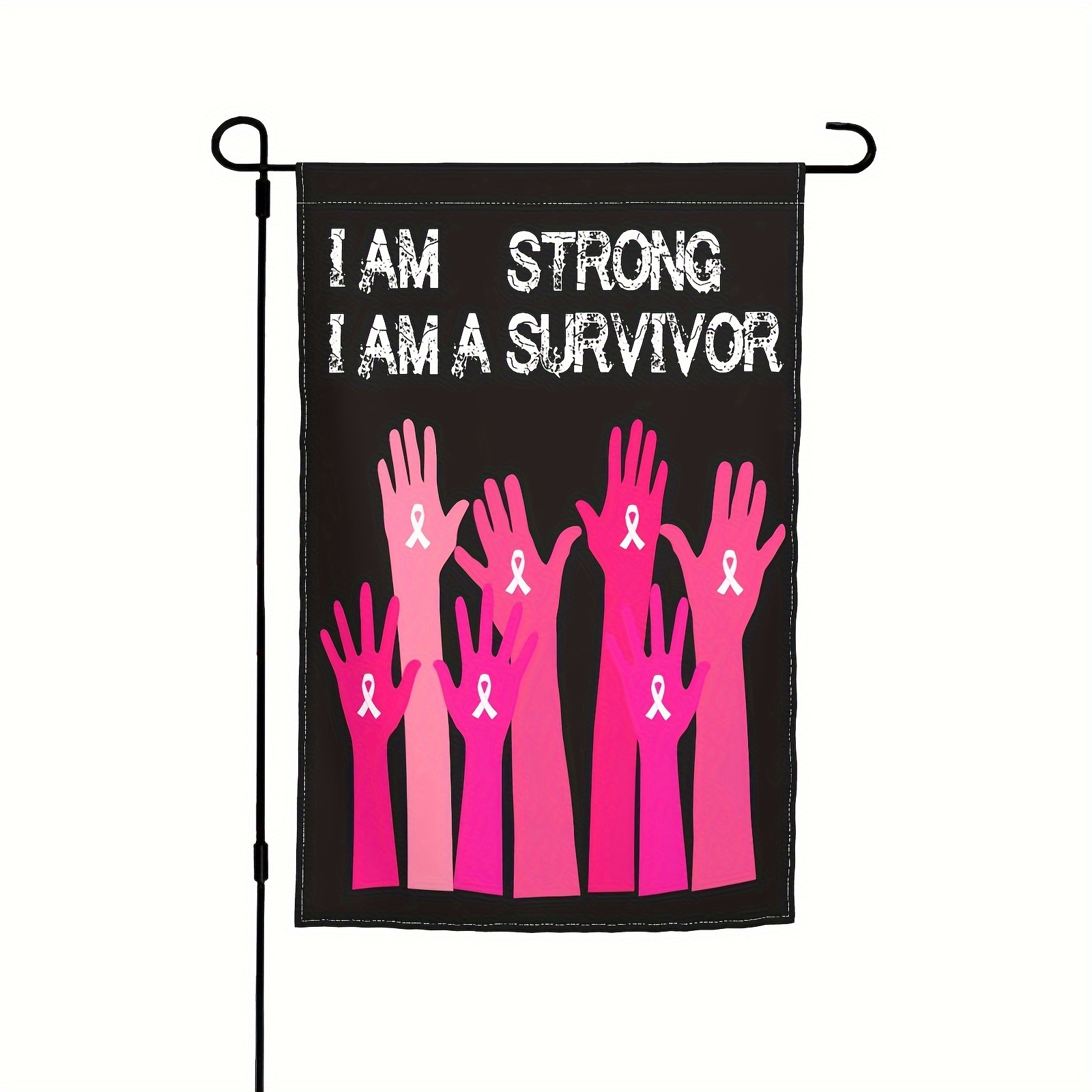 I Am Strong Breast Cancer Survivor Poster