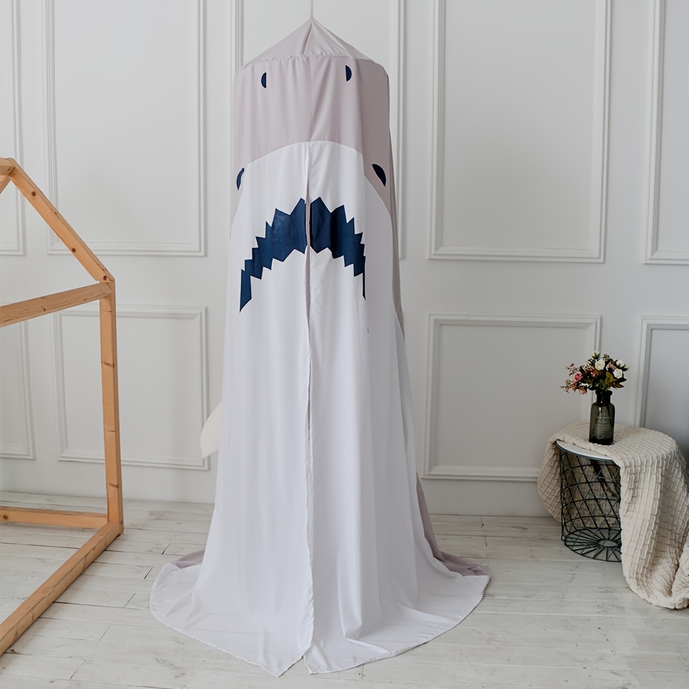 Megalodon Shark Tent Kids' Bed Curtain & Mosquito Net