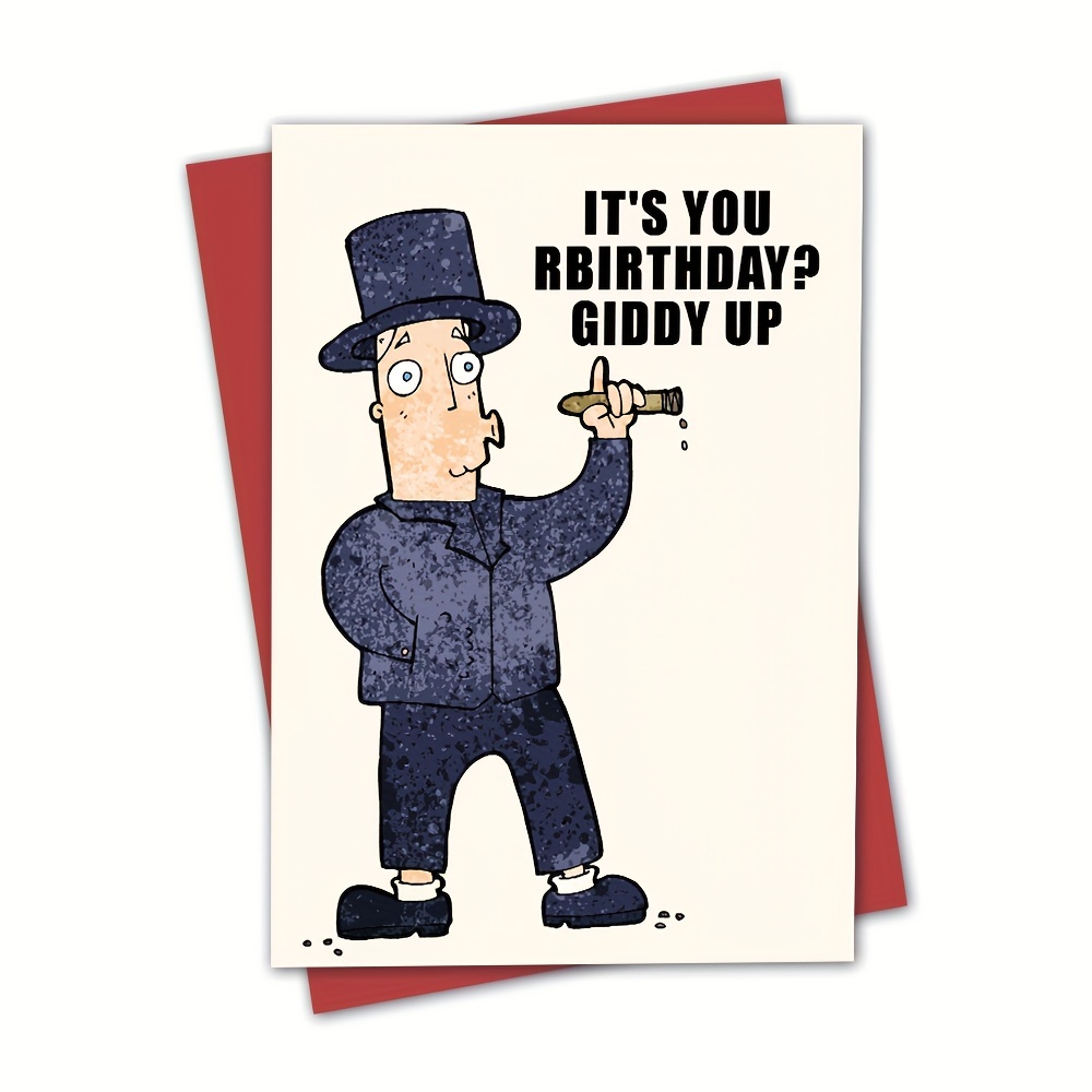 Funny Birthday Greeting Cards Set Great Birthday Gifts Cards - Temu