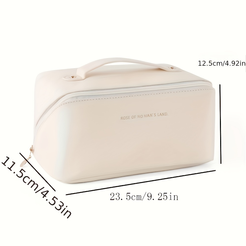 minimalist zipper makeup puch lightweight cosmetic bag versatile toiletry wash bag