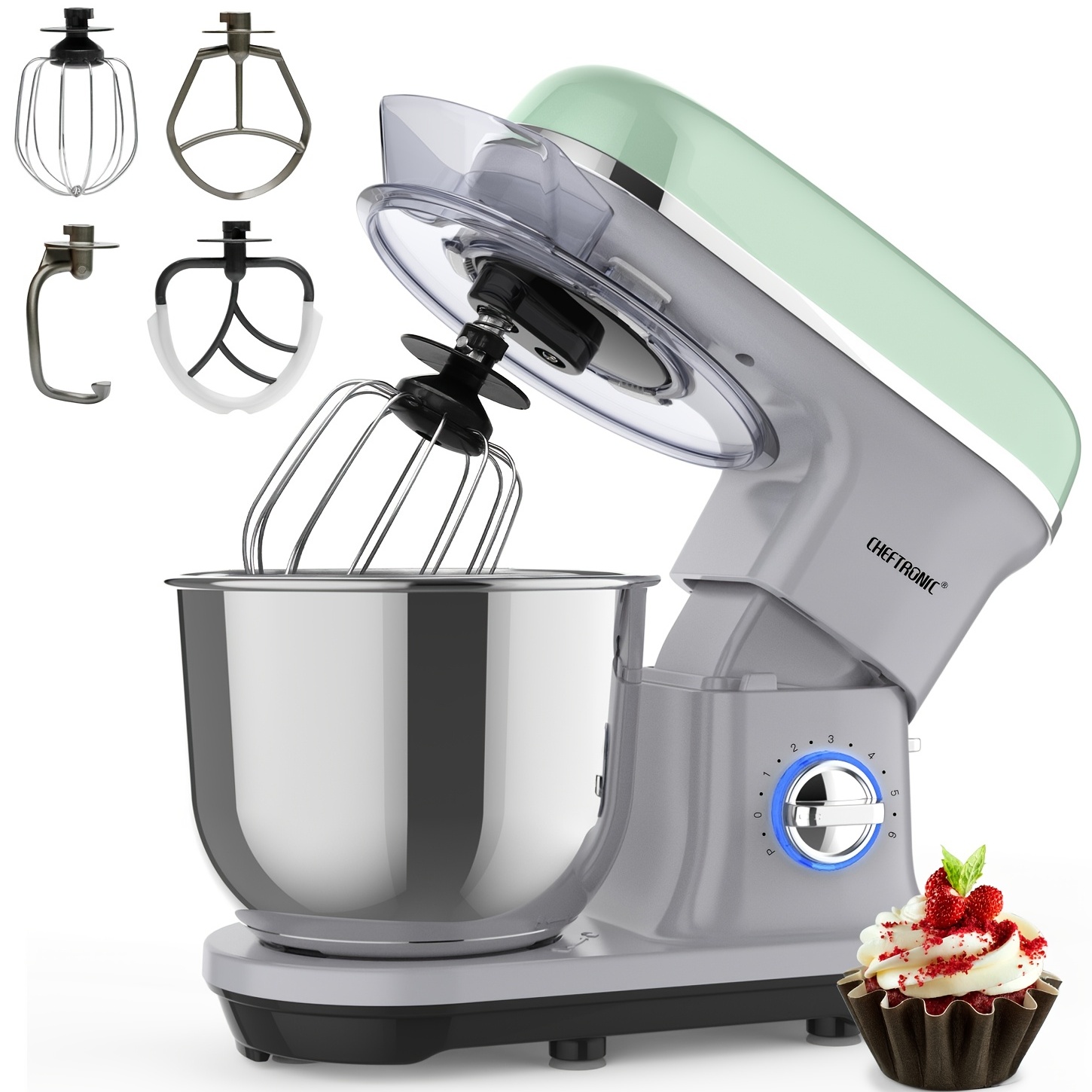 Dough Mixer Professional Blender Kitchen Stand Food / Cake Mixer
