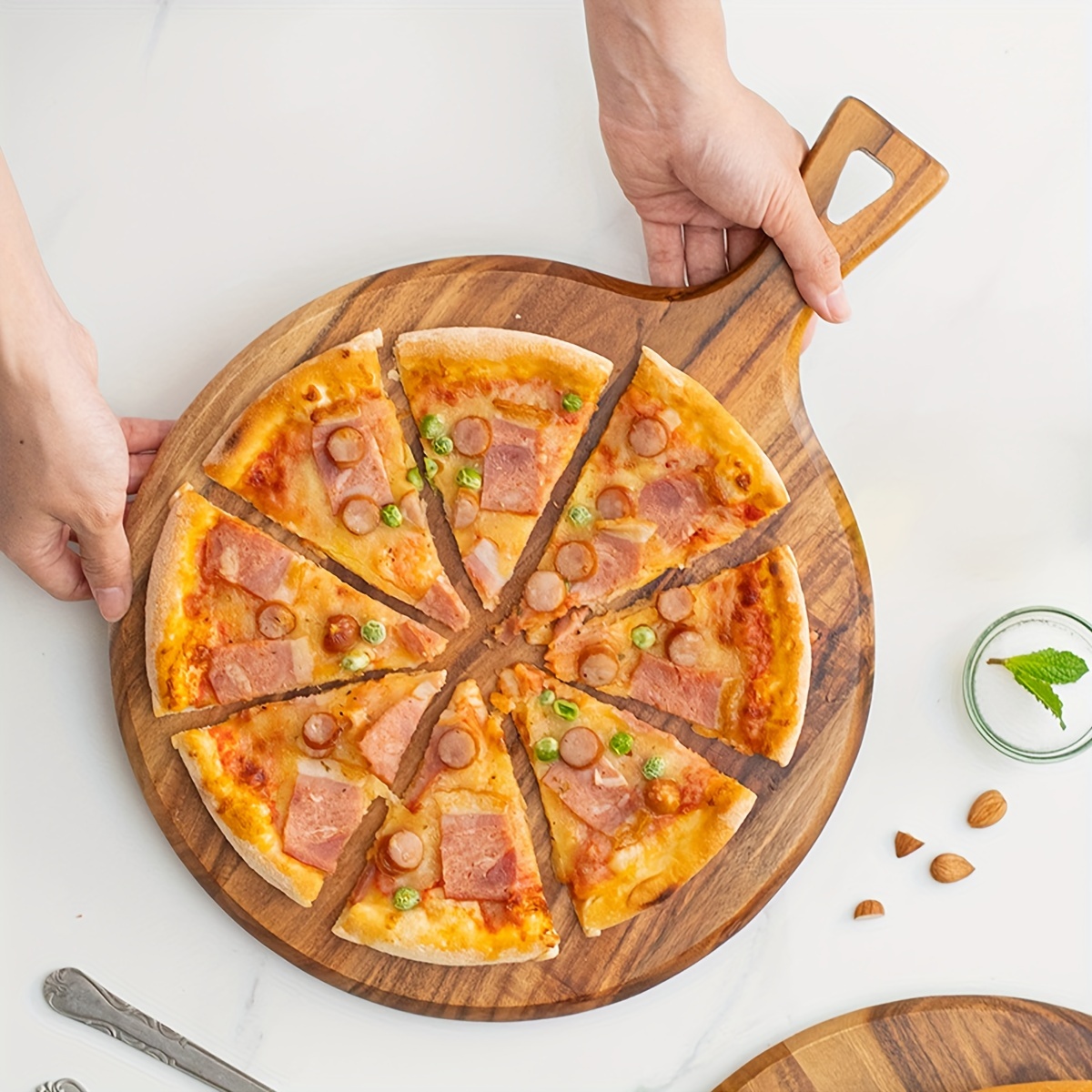 Pelure De Bois Pour Pizza - Livraison Gratuite Pour Les Nouveaux  Utilisateurs - Temu France