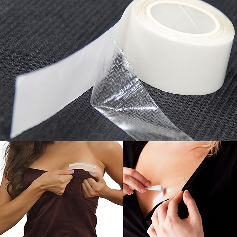 Double Sided Adhesive Body Tape Clothing Clear Lingerie Bra Strip Sticky Bra  Tape for Intimates Nipple Cover Fashion