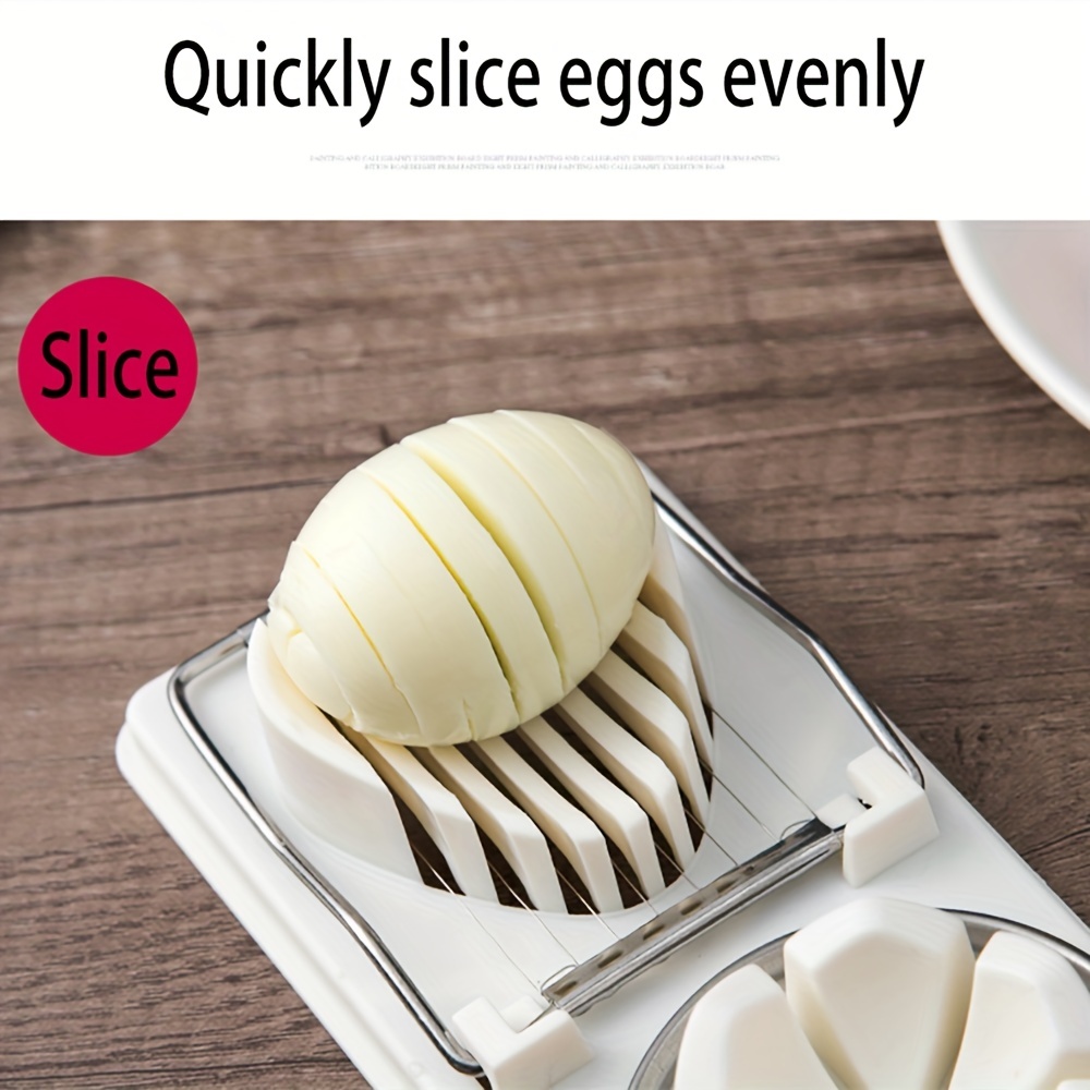 Egg Slicer Multifunctional Egg Cutter Eggs Sectioner Cutter Mold