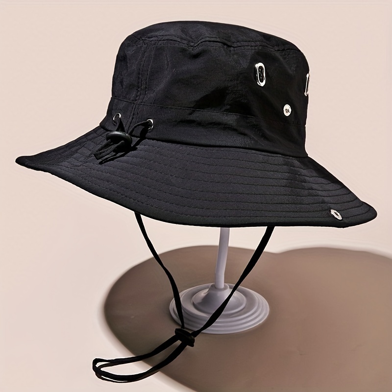 Unisex Sunshade Bucket Hat Wide Brim Uv Protection Sun Hat - Temu