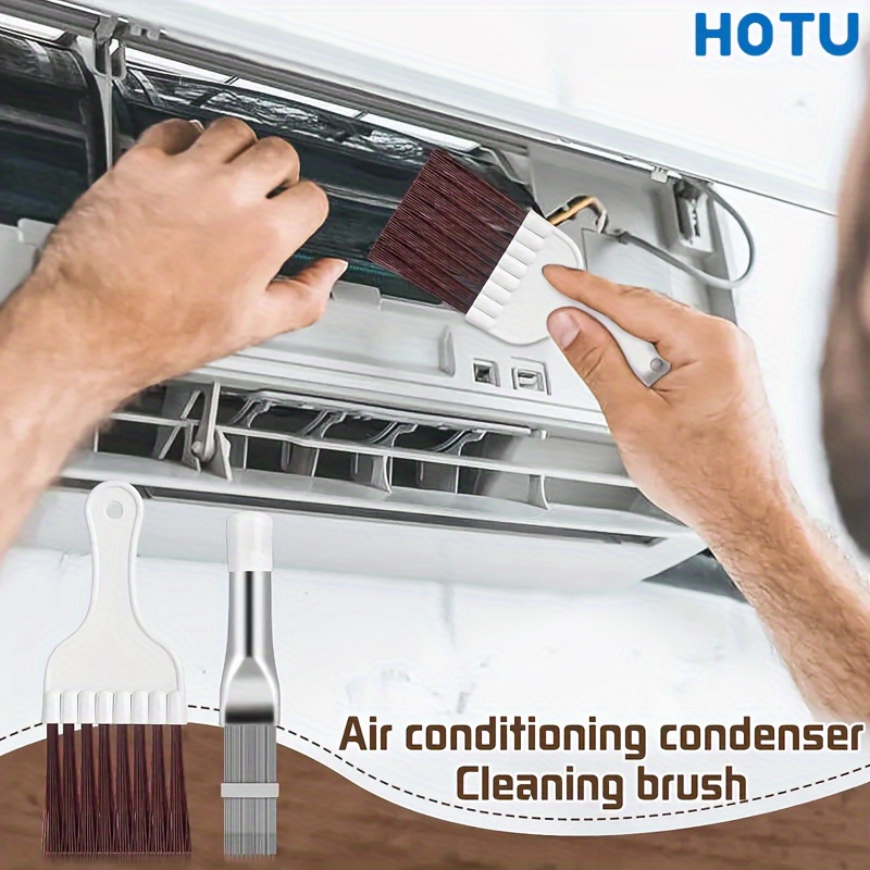 Air Conditioner Condenser Fin Cleaning Brush Coil Condenser - Temu