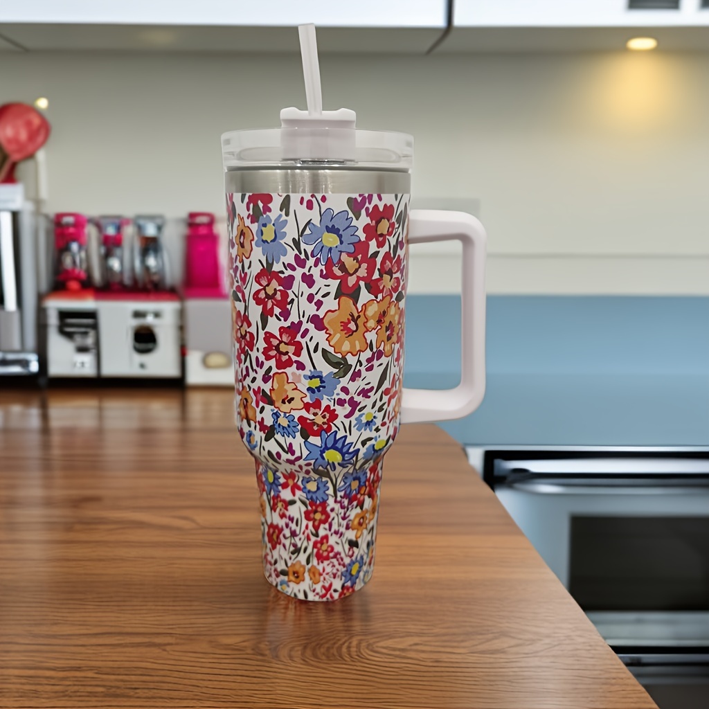  Coldest Tumbler with Handle and Straw Lid