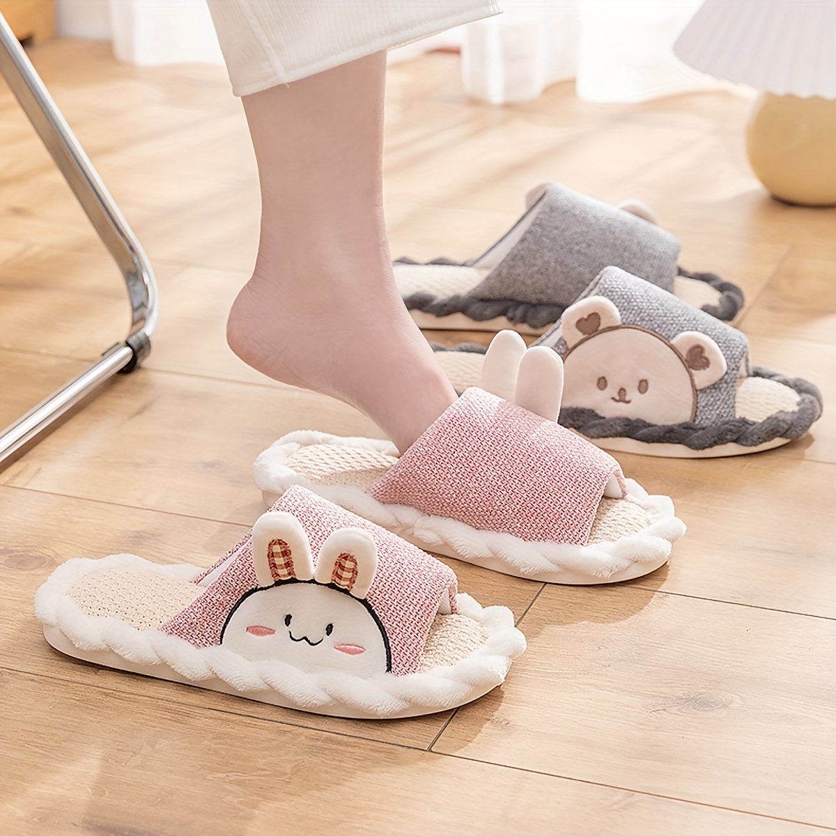 Winter Fuzzy Fluffy Sneaker Slippers Creative Comfy Slip - Temu