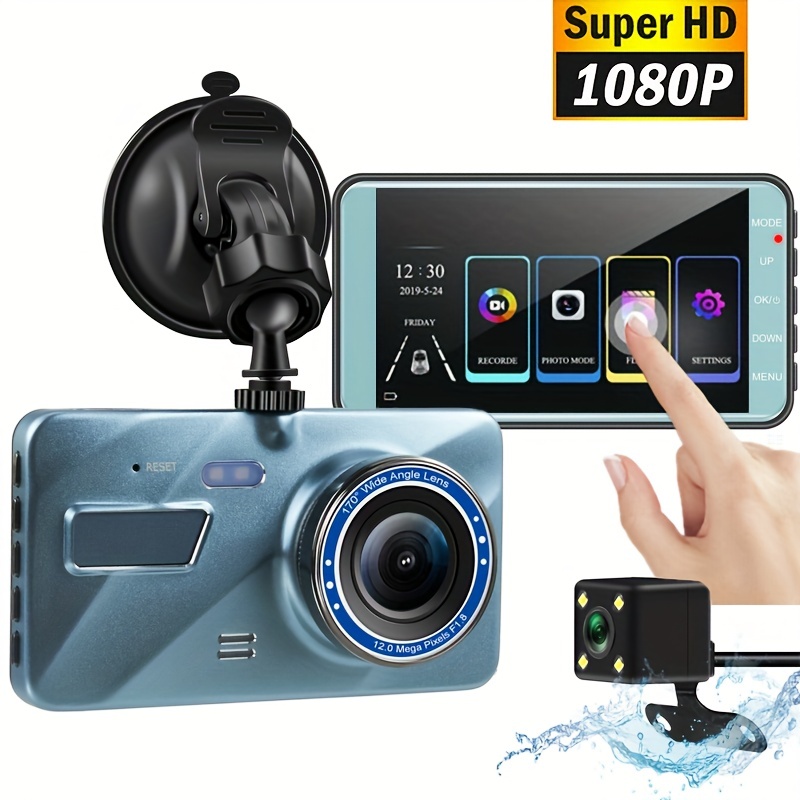  XTU 4K Dash Cam with WiFi/GPS and Magnetic Mount Built-in, Dash  Camera with Sony Sensor 1440P+1080P Dual Lens, Mini Size,Loop  Recording,Gesture Snapshot,Auto Recording (32G SD Card Included) :  Electronics