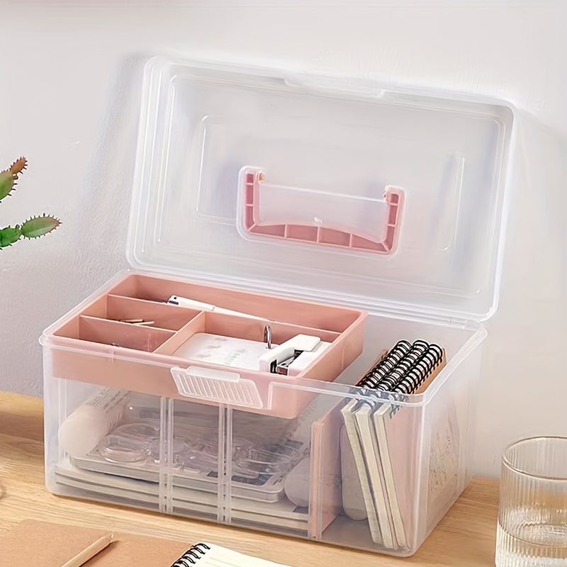 TODO HOGAR - Caja Plástico Almacenaje Grandes Multiusos con Asa y