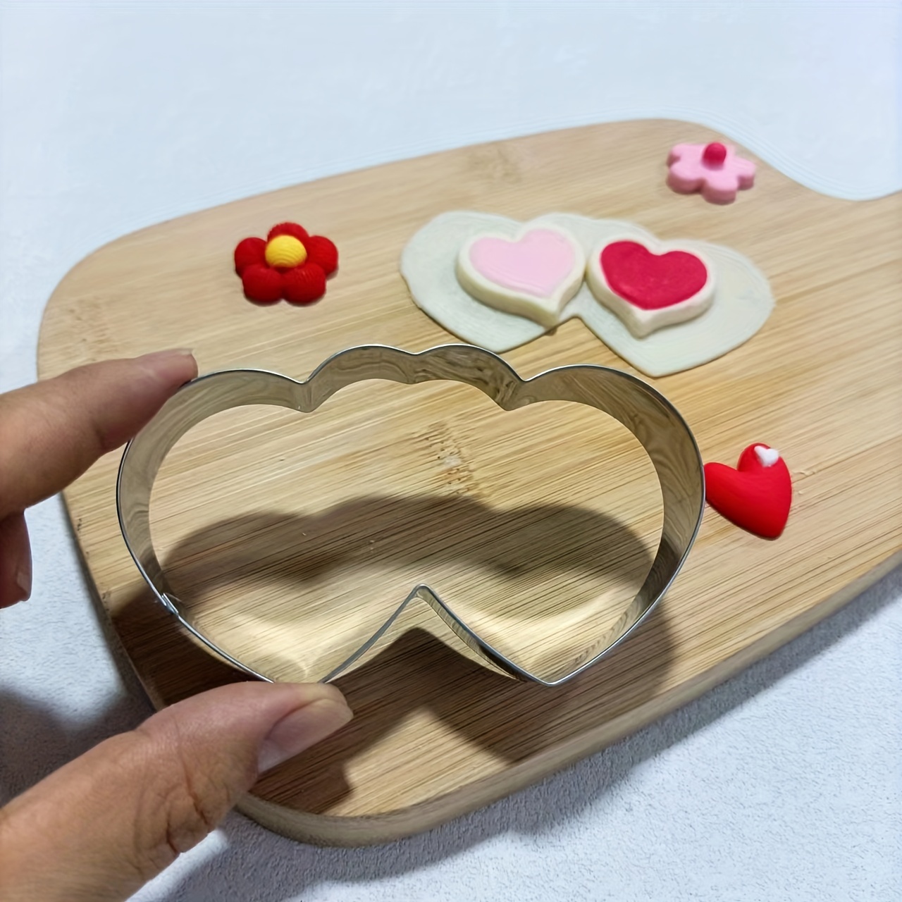 5pz Set Tagliapasta A Forma Cuore Tagliapasta Biscotti San - Temu Italy