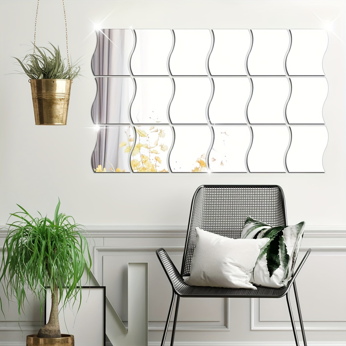 Ikea Malma Mirror Wall Decor, Furniture & Home Living, Home Decor, Mirrors  on Carousell