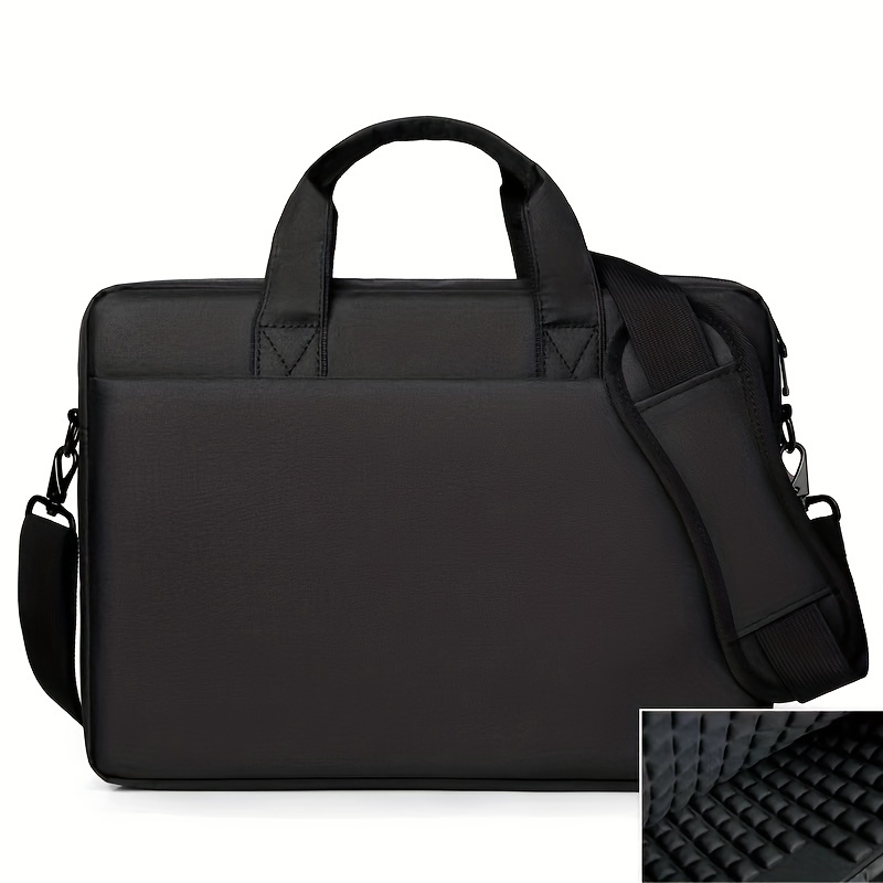  Bolsa para laptop para mujer, bolsa de mano para laptop de 15.6  pulgadas, bolsa de cuero impermeable para computadora, bolsa de mano ligera  de negocios, bolsa de hombro de gran capacidad