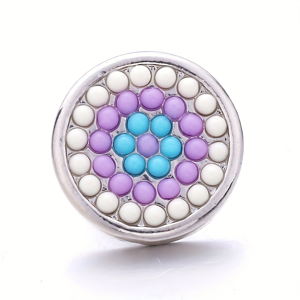 18mm Snap Button Jewelry DIY Accessories Material
