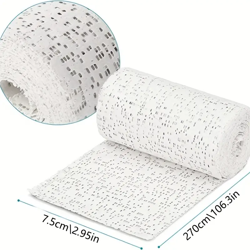 Plaster Cloth Gauze Bandages Rolls For Art Project Diy - Temu