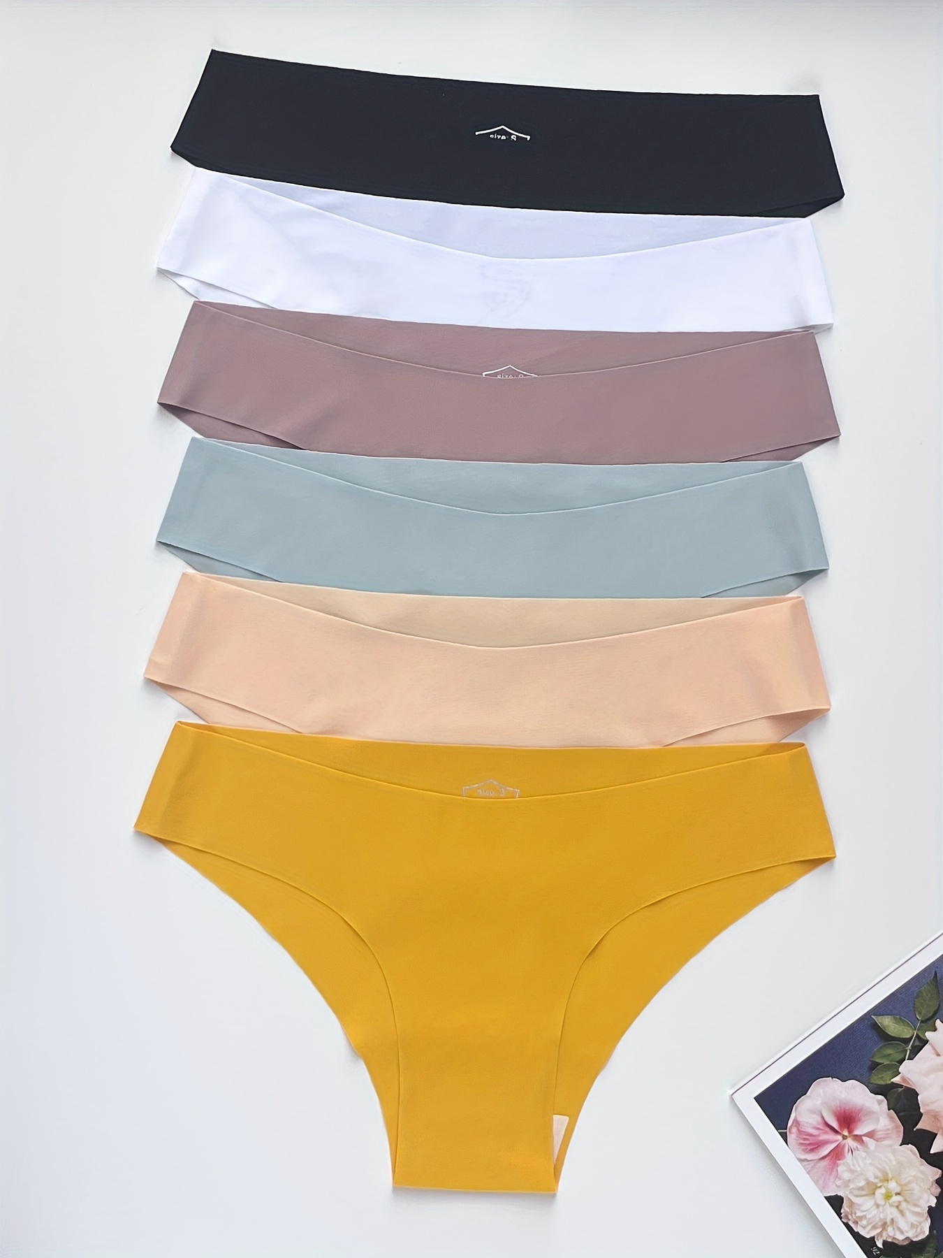 Maternity Women's Low Waist Cotton Underwear Briefs - Temu Canada