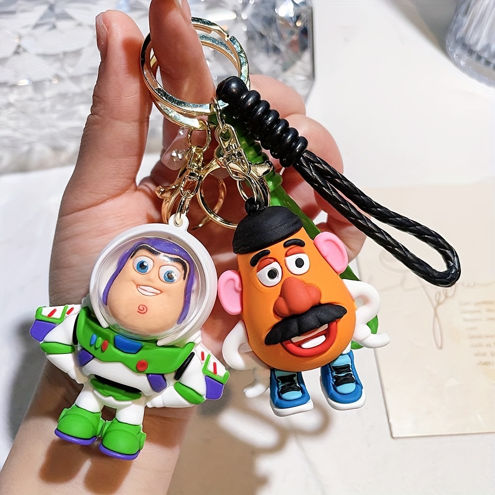 Disney Toy Story Figures Anime Cartoon Keychain Alien Mr. Potato