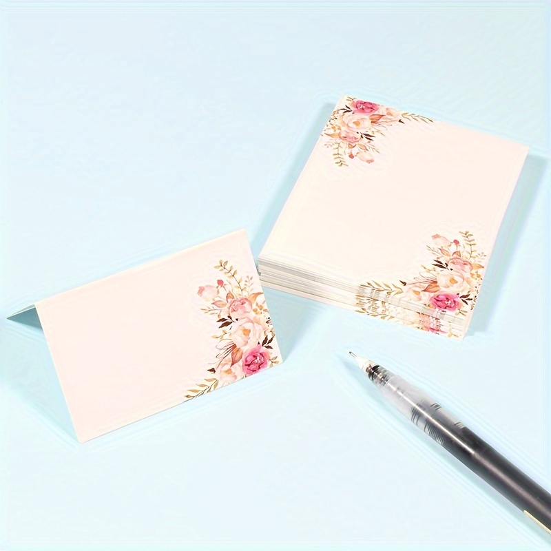 24枚 紙カード 花柄プリント装飾席札 結婚式のテーブルネームカード 結婚式の宴会パーティー用品 アクセサリー クリスマ - Temu Japan