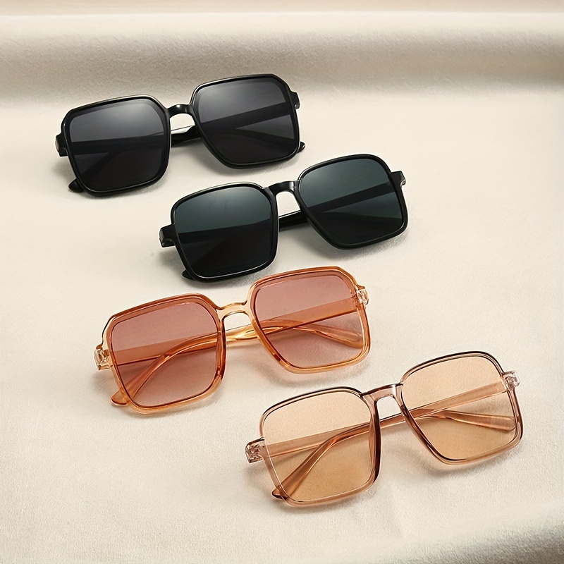 Beach Sun Shading Glasses Fashionable Anti Glare Sunglasses - Temu