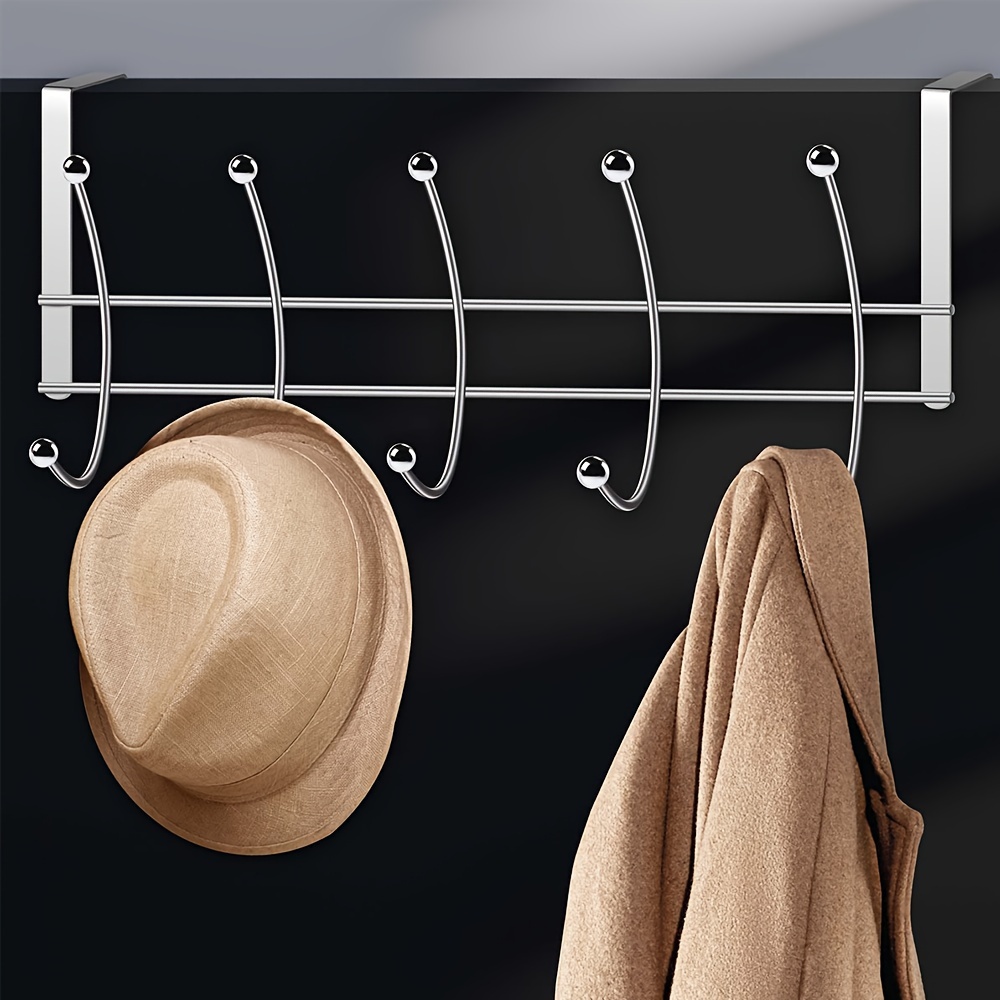 Door Hooks Punch free Portable Clothes Hat Hooks Door Towel - Temu