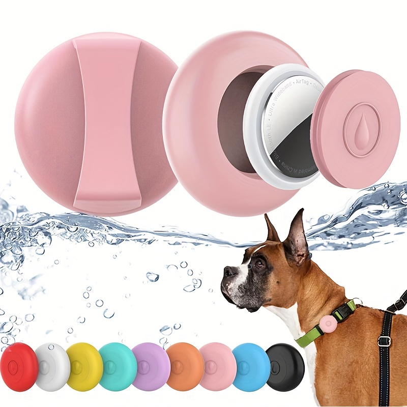 Soporte para Collar de perro AirTag para Apple, IPX8 resistente al agua,  Ultra duradero, para perros y gatos