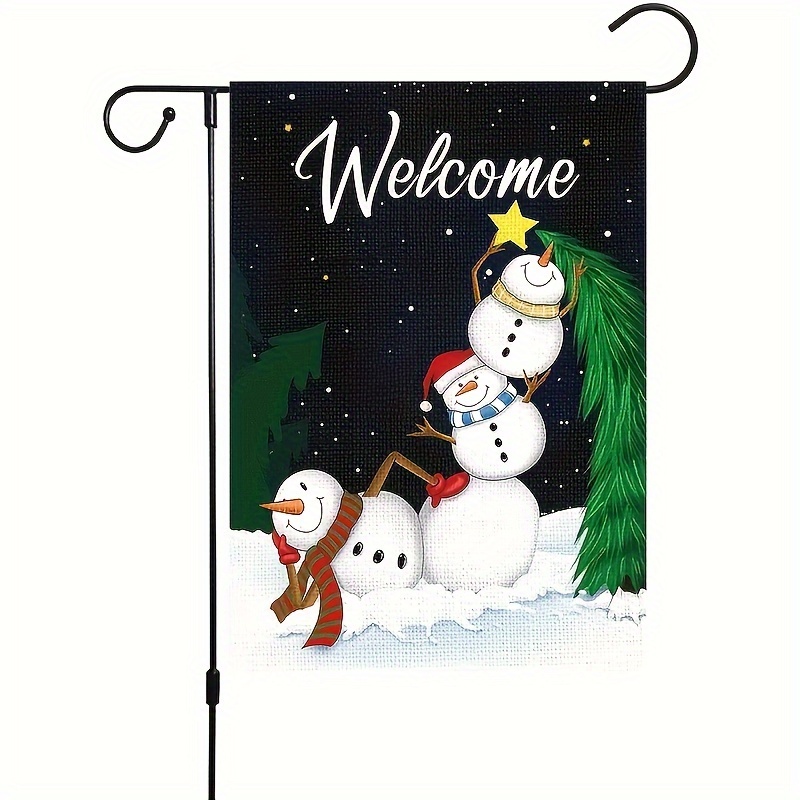 Winter Snow Gnomes Pattern Area Rug Winter Snowflake Gnome - Temu