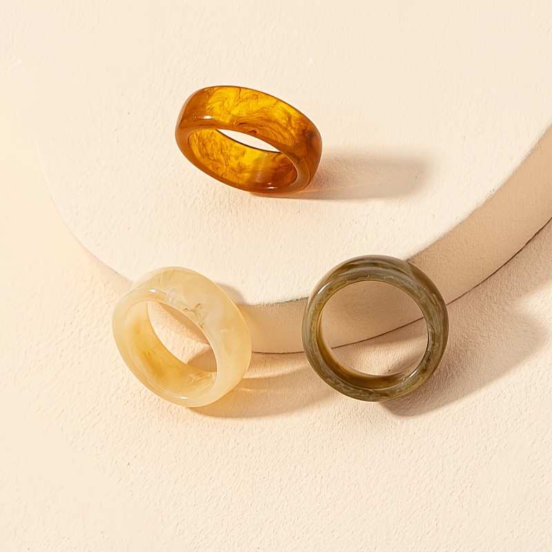 Resin sale stacking rings