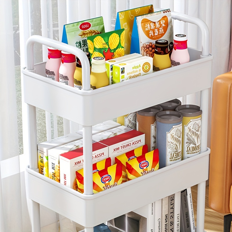 Storage Small Cart Pantry Organizer And Storage Rack - Temu