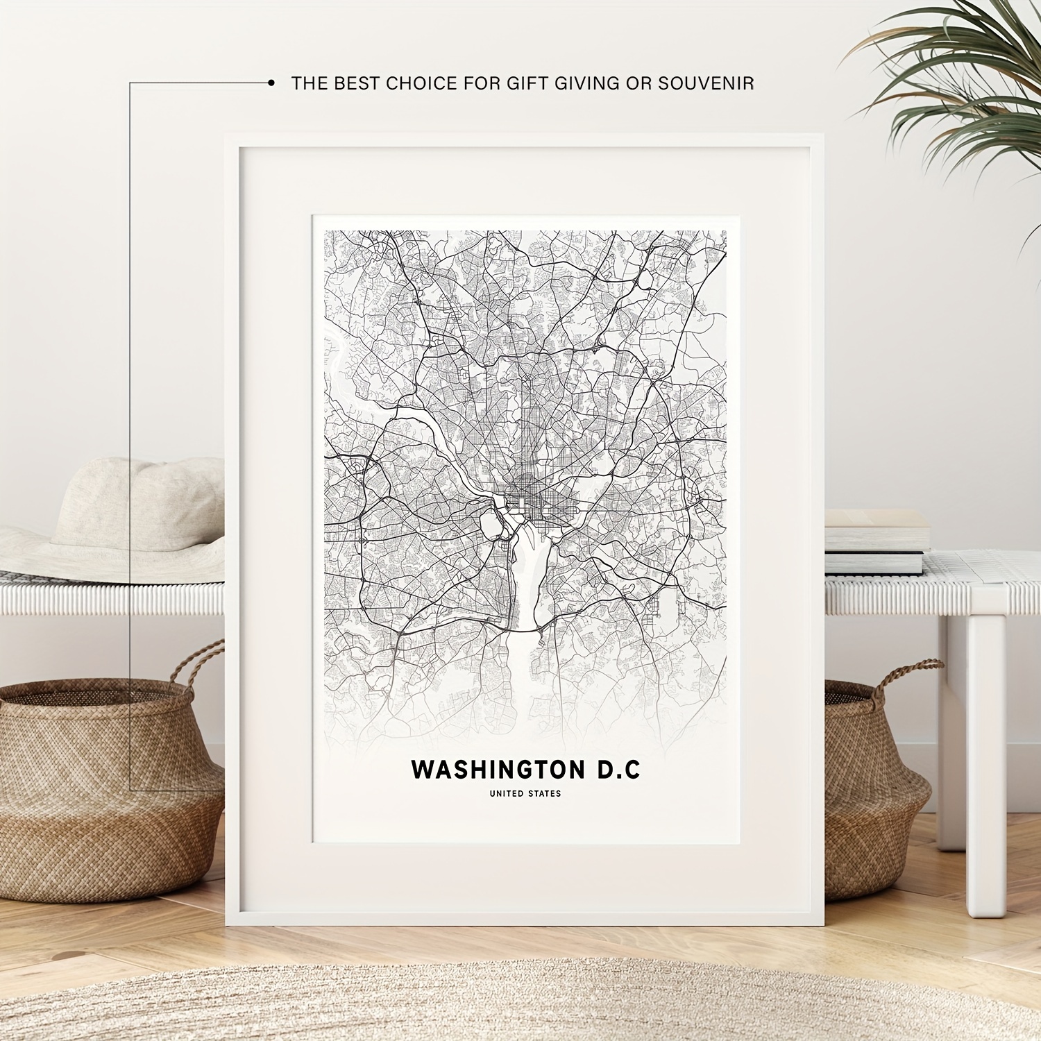 Poster com mappa - Poster personalizzato con mappa della città