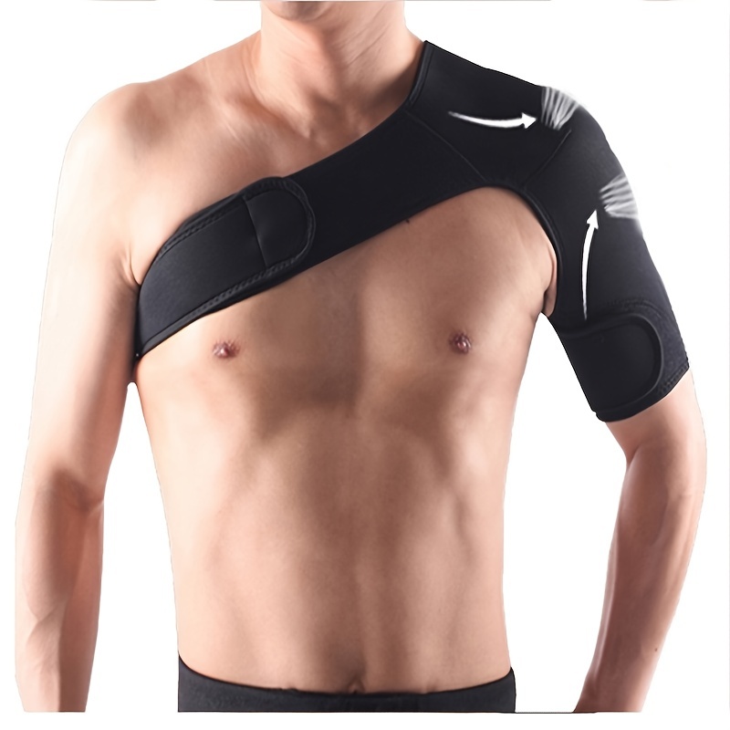  COPPER HEAL – Shoulder Brace Adjustable Compression Sleeve Torn  Rotator Cuff Men Women Stability support Immobilizer wrap Tendonitis  Dislocation Bursitis AC Joint Pain Relief Dislocated Strap : Health &  Household