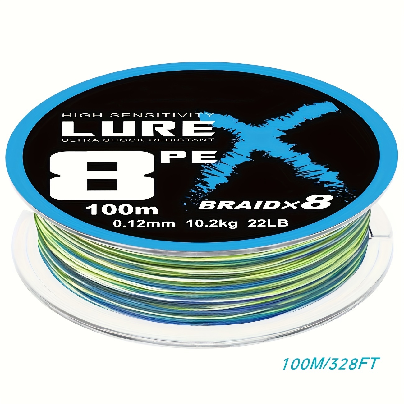 8 strand Braided Fishing Line Multi filament Wear resistant - Temu