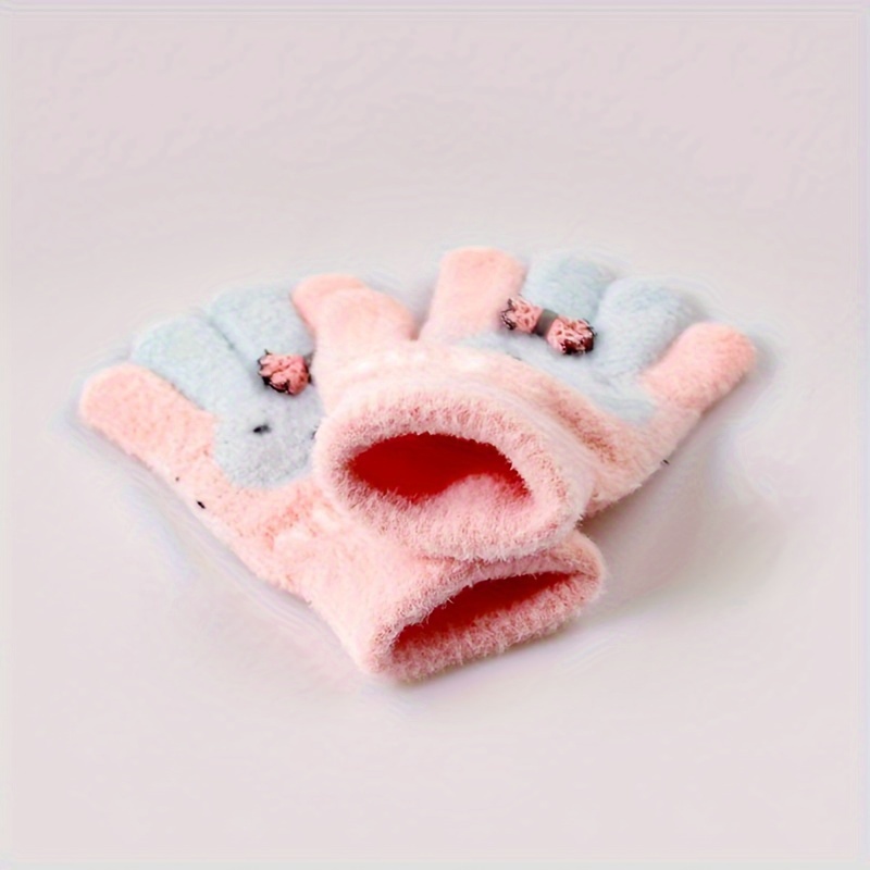 Children's Winter Warm Keeping Gloves - Suitable For 3-6 Years Old