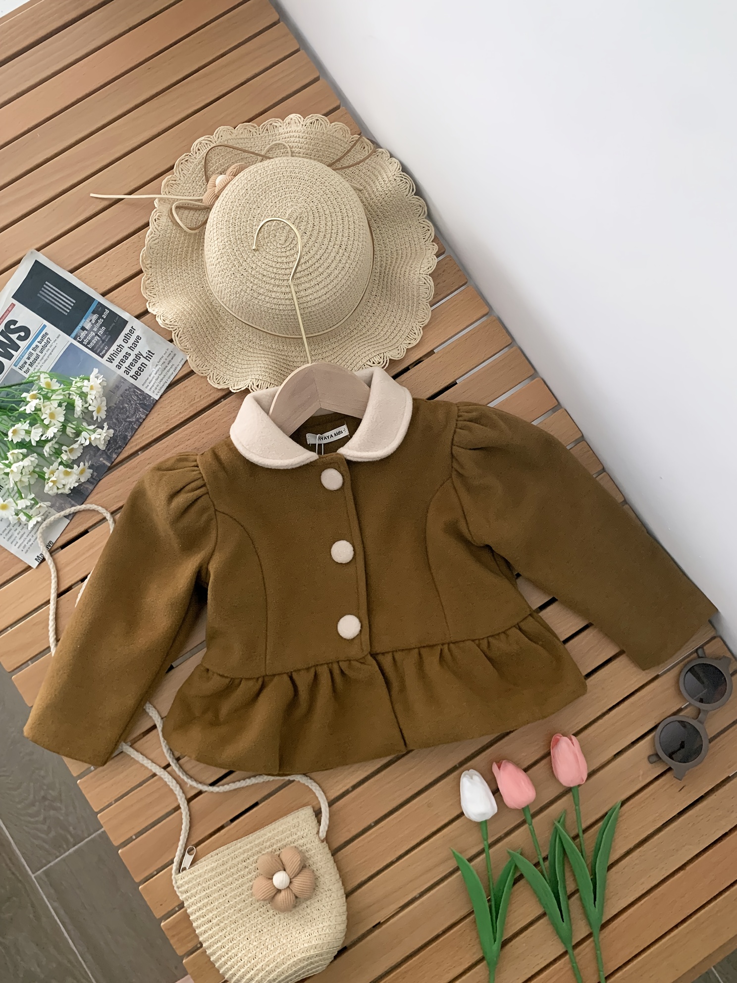 Baby girl clearance polo coat